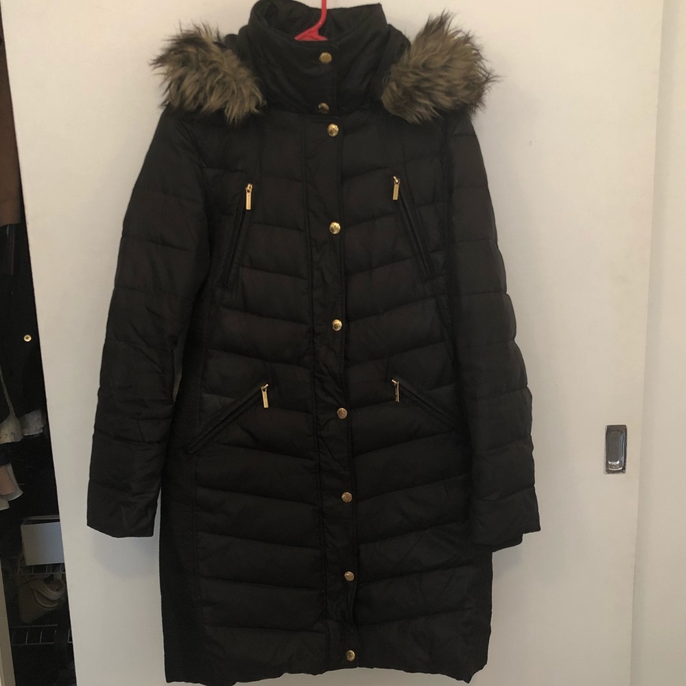 Michael Kors winter parka with faux fur